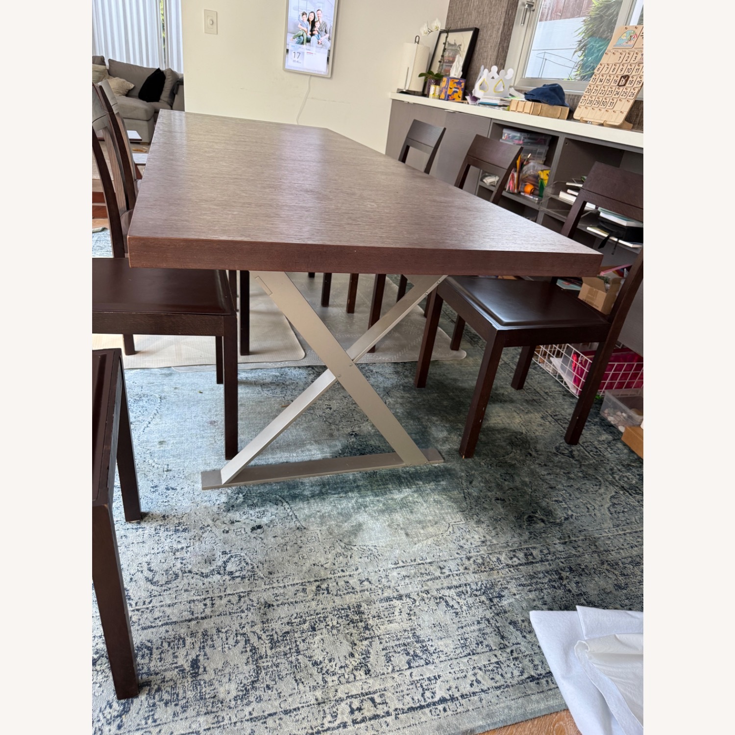 Maxalto Simplice B&B Italia Dining Table Wenge - AptDeco