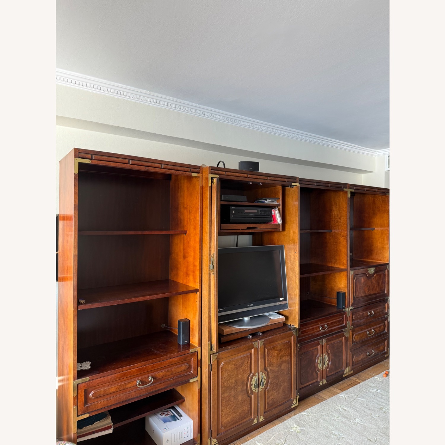 Bernhardt-desk, Entertainment Center, Bookcase - image-2