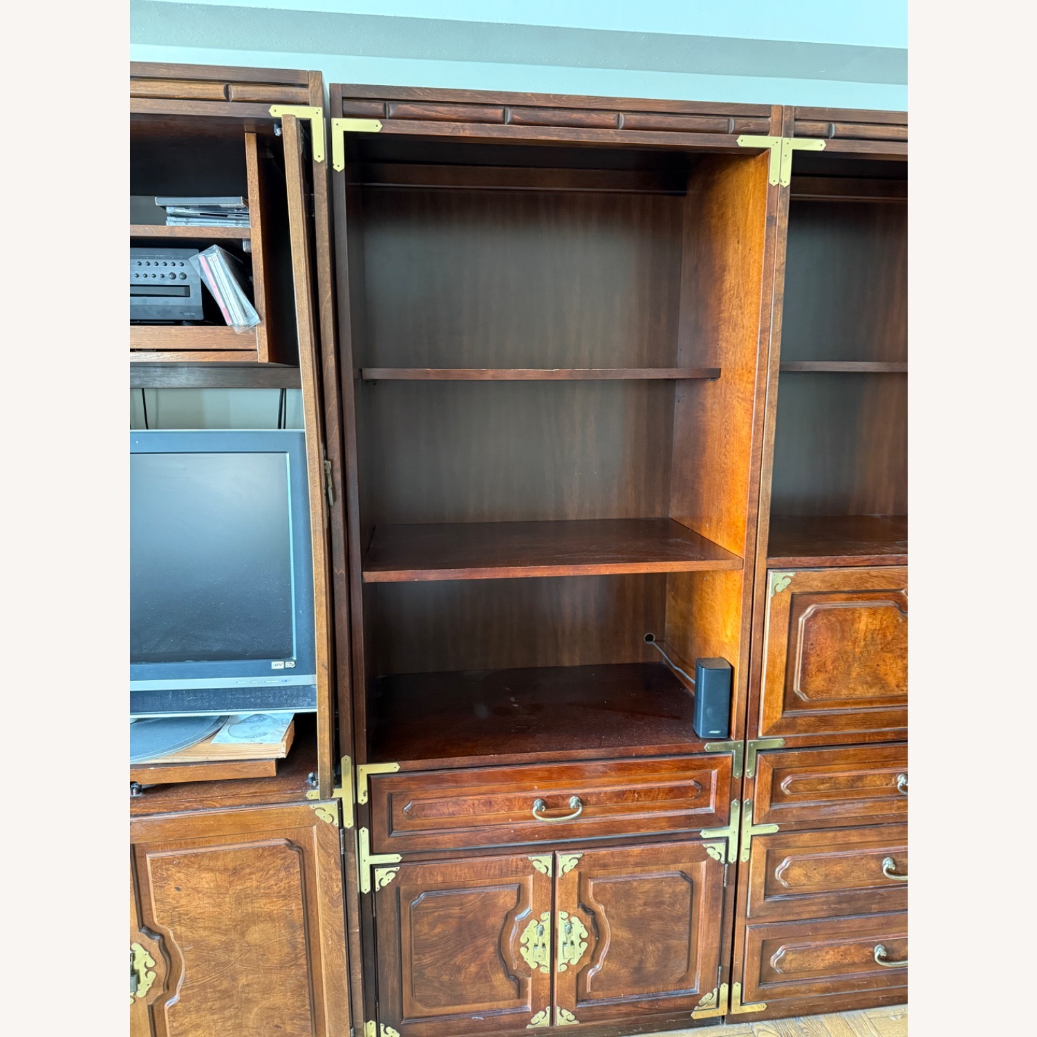 Bernhardt-desk, Entertainment Center, Bookcase - image-4