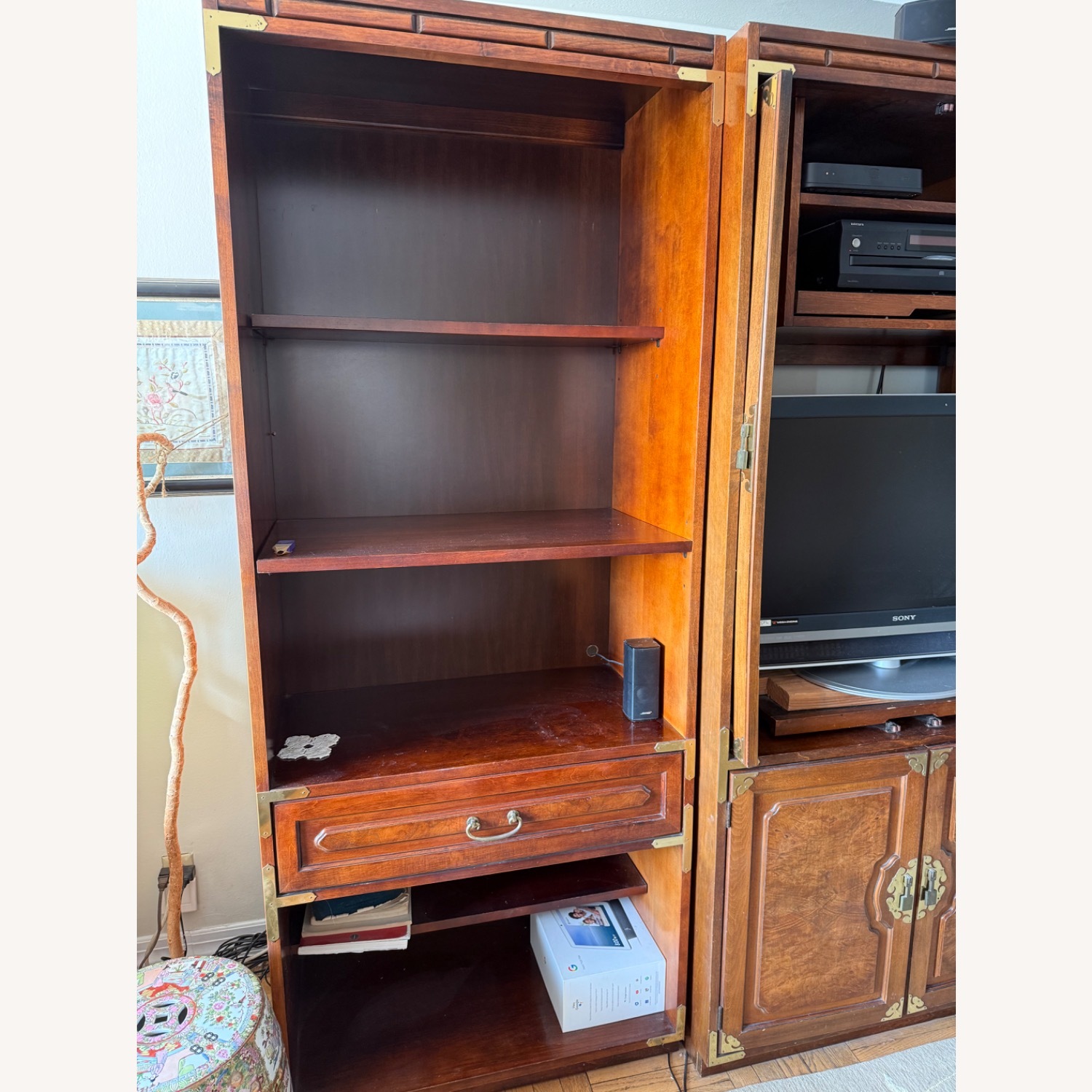 Bernhardt-desk, Entertainment Center, Bookcase - image-5