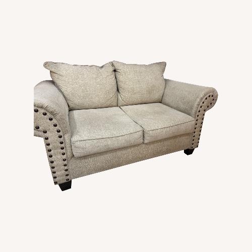 Used Bob's Discount Furniture Loveseat for sale on AptDeco