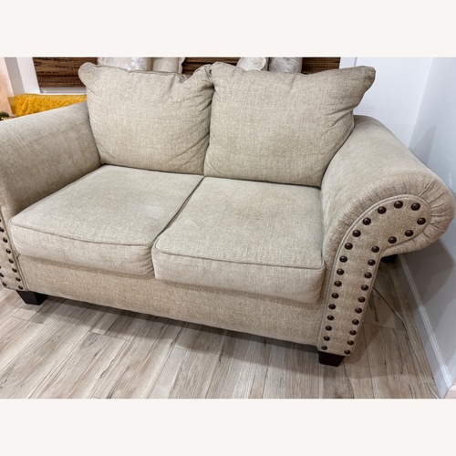 Used Bob's Discount Furniture Loveseat for sale on AptDeco