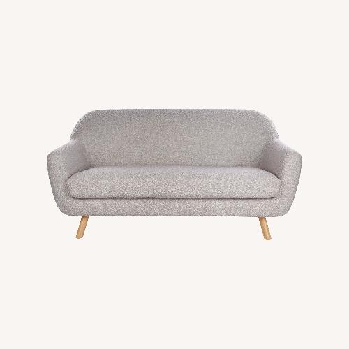 Used Article Gabriola 64" Loveseat - Dover Gray Bouclé for sale on AptDeco