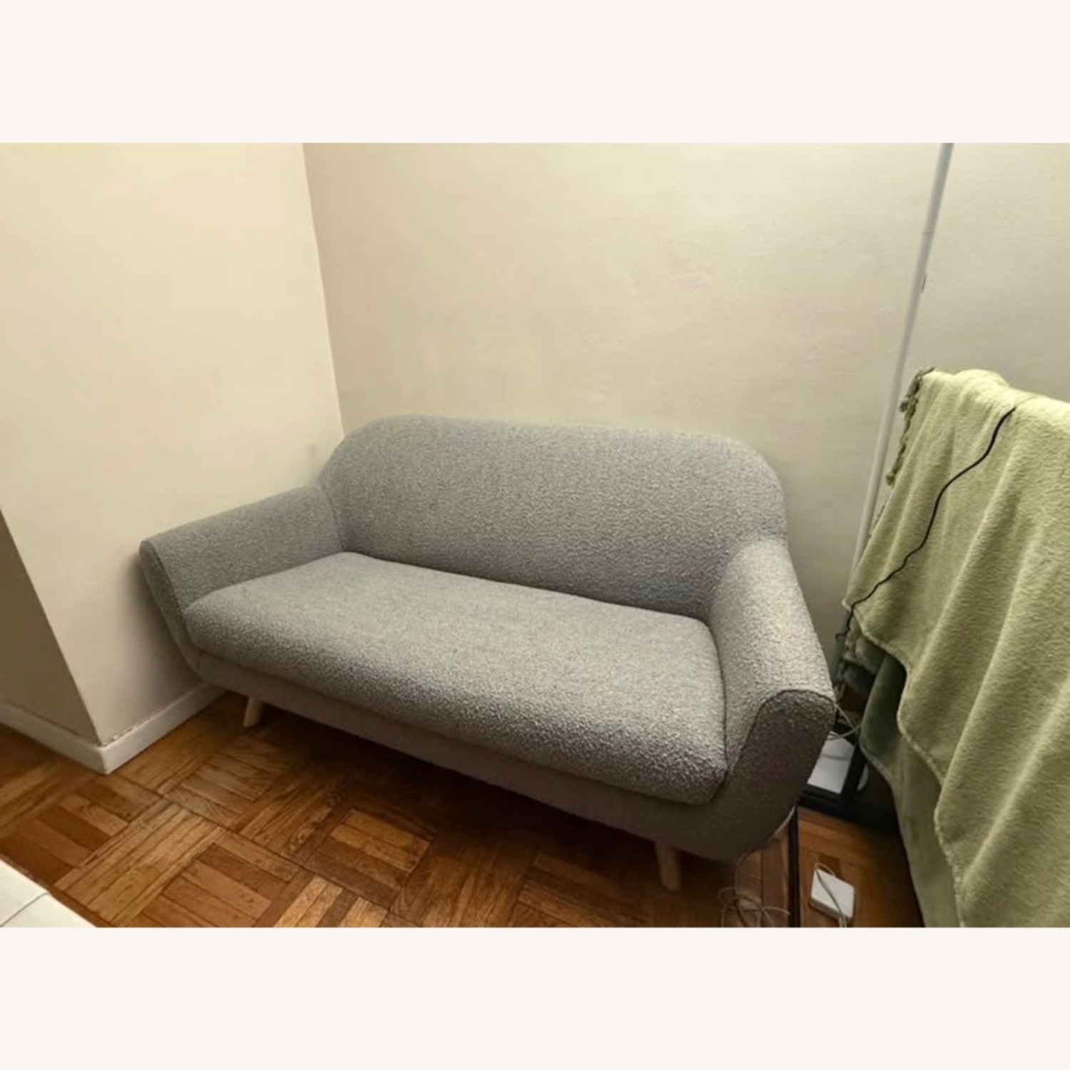 Article Gabriola 64" Loveseat - Dover Gray Bouclé - image-5