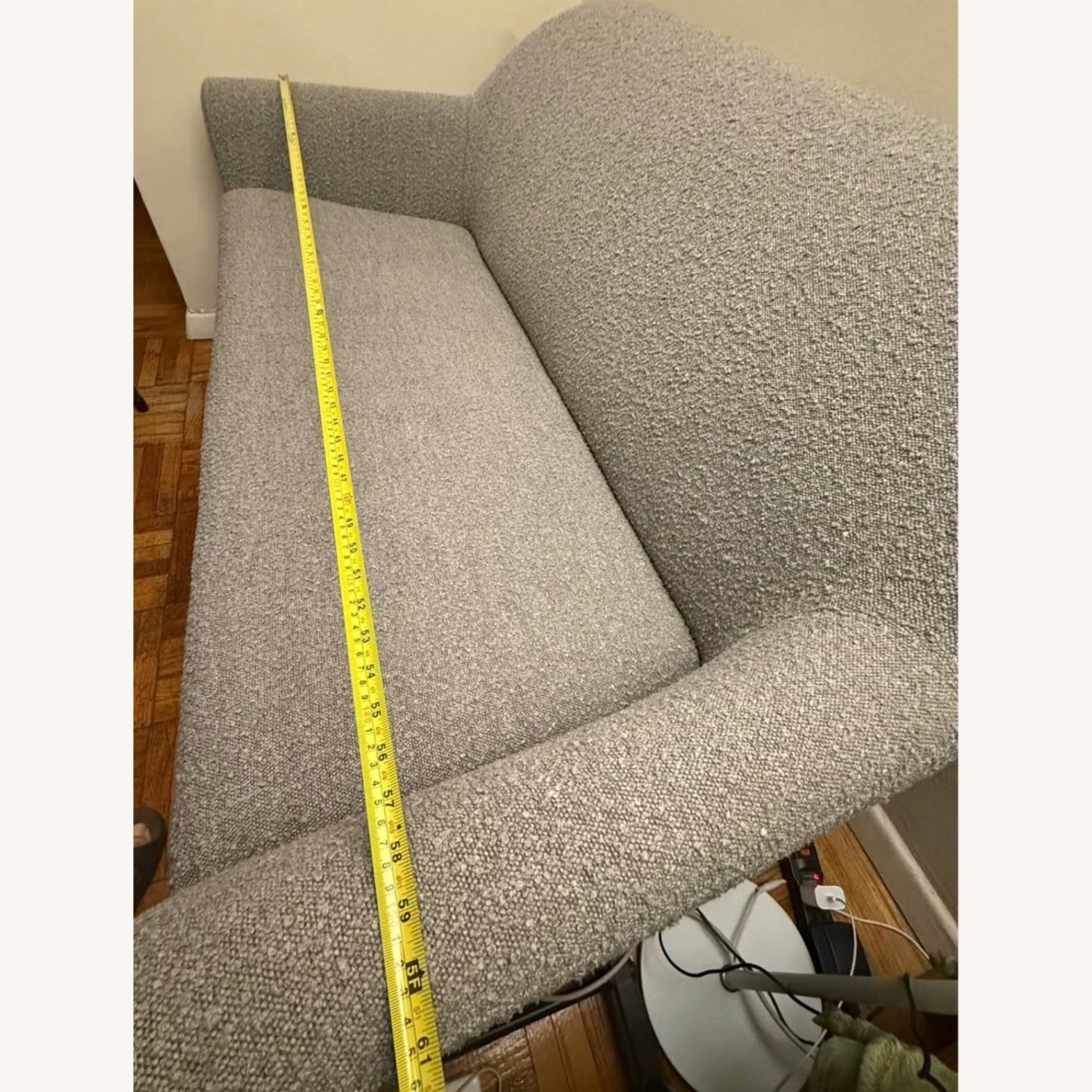 Article Gabriola 64" Loveseat - Dover Gray Bouclé - image-9