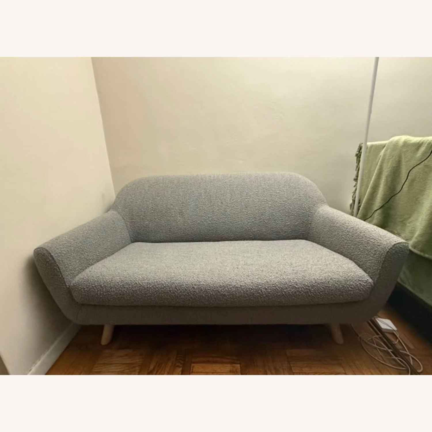 Article Gabriola 64" Loveseat - Dover Gray Bouclé - image-8