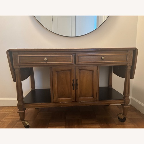 Used Antique Thomasville Bar Cart for sale on AptDeco