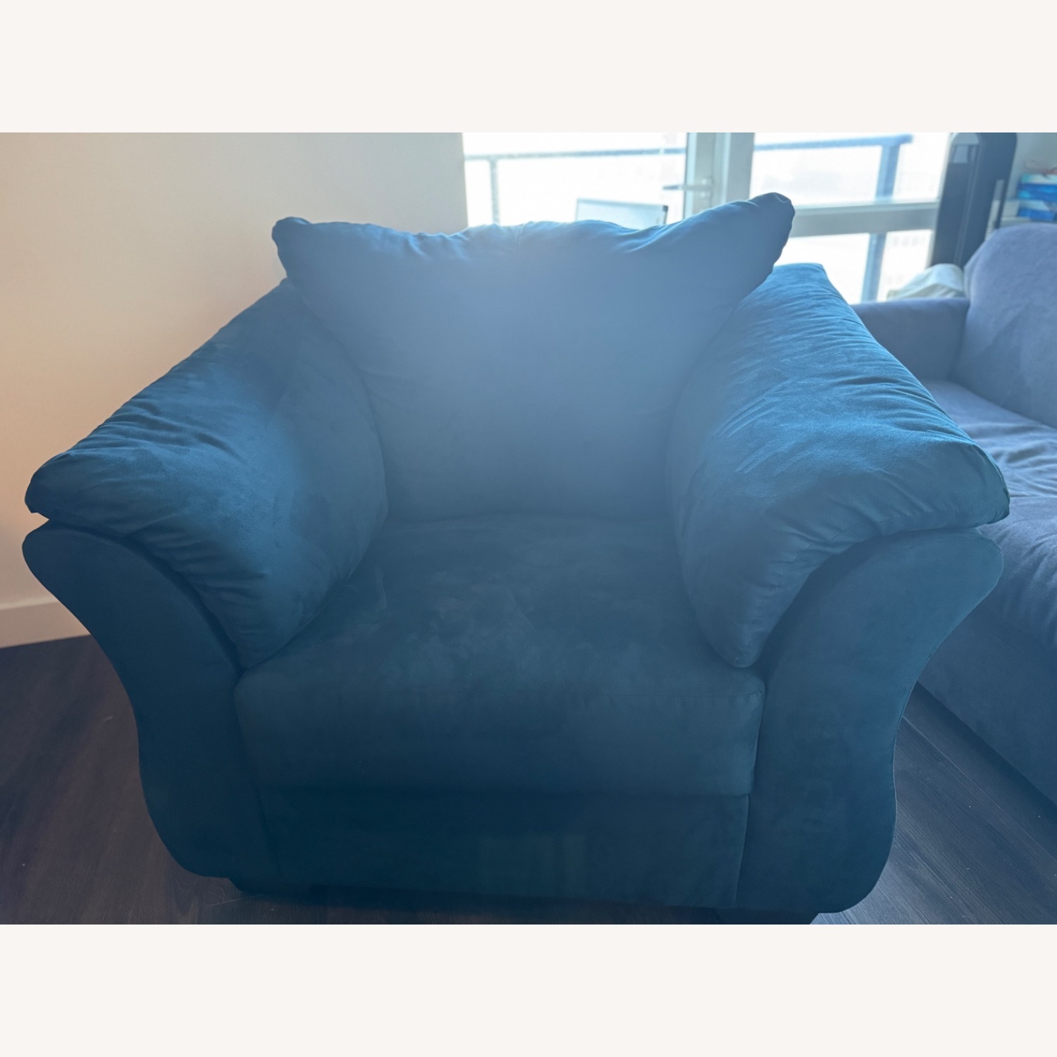 Ashley Furniture Darcy Chair - Blue - image-1