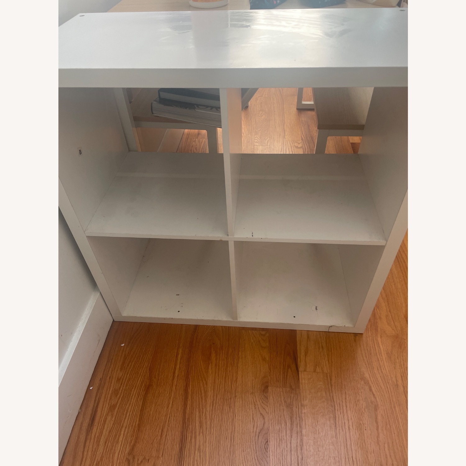 IKEA White 4-Cube Bookcase/Storage Unit - image-2