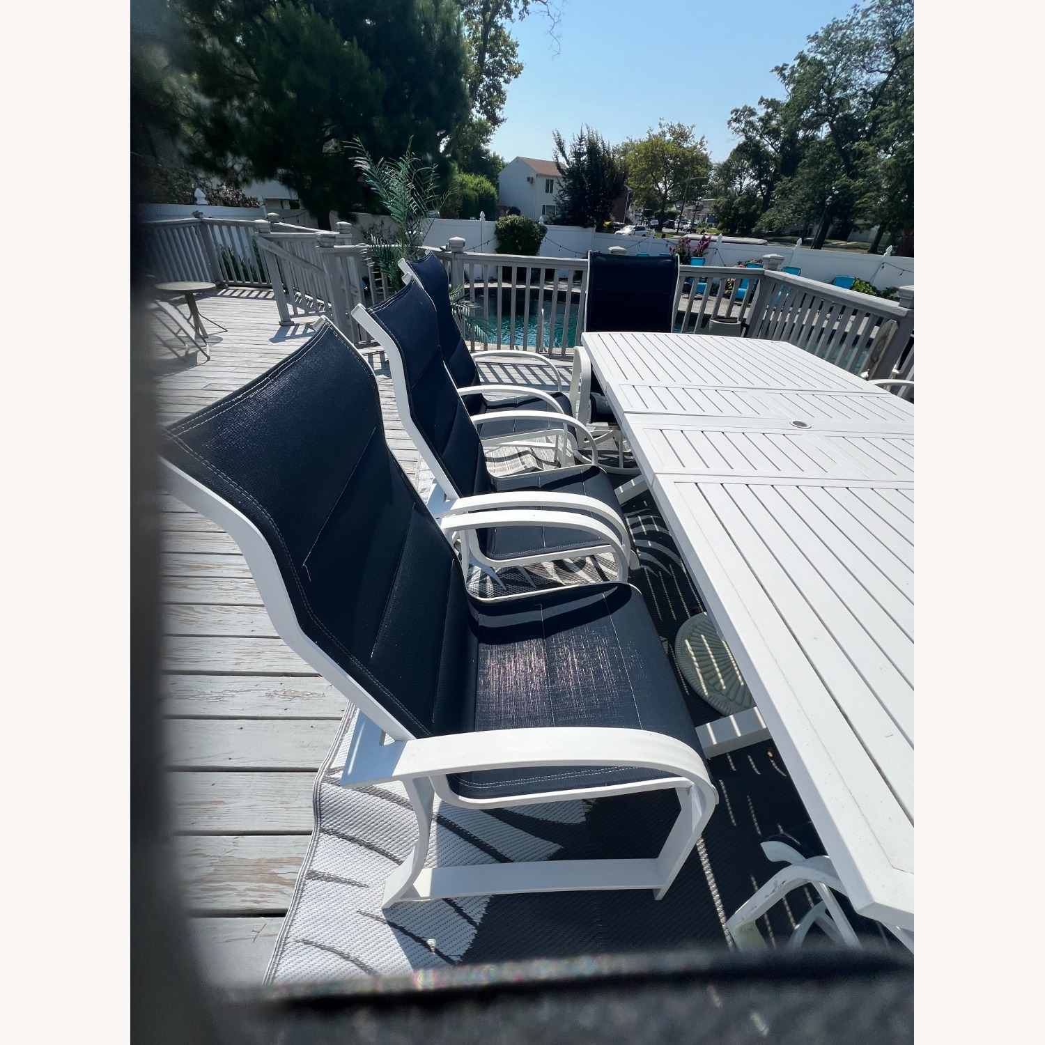 Outdoor Dining Table With 8 Chairs - image-2