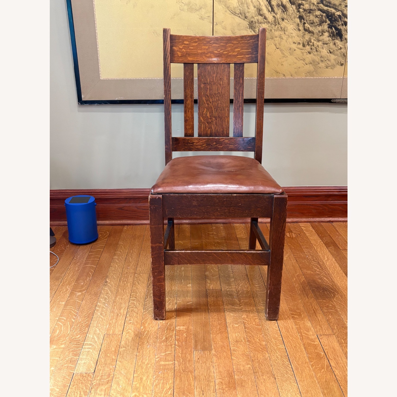 Mission Style Antique Dining Set - image-5