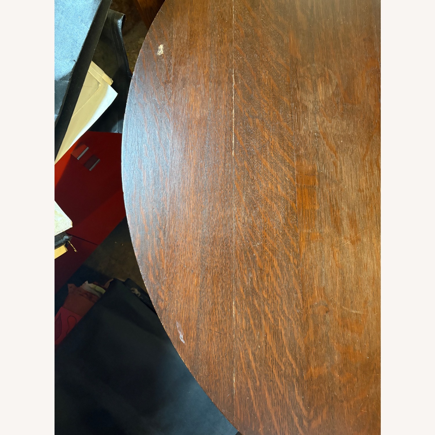 Mission Style Antique Dining Set - image-2