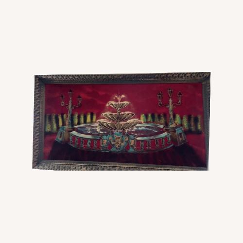 Used Old “Friends” Vintage Fountain Frame for sale on AptDeco