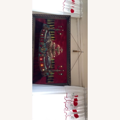 Used Old “Friends” Vintage Fountain Frame for sale on AptDeco