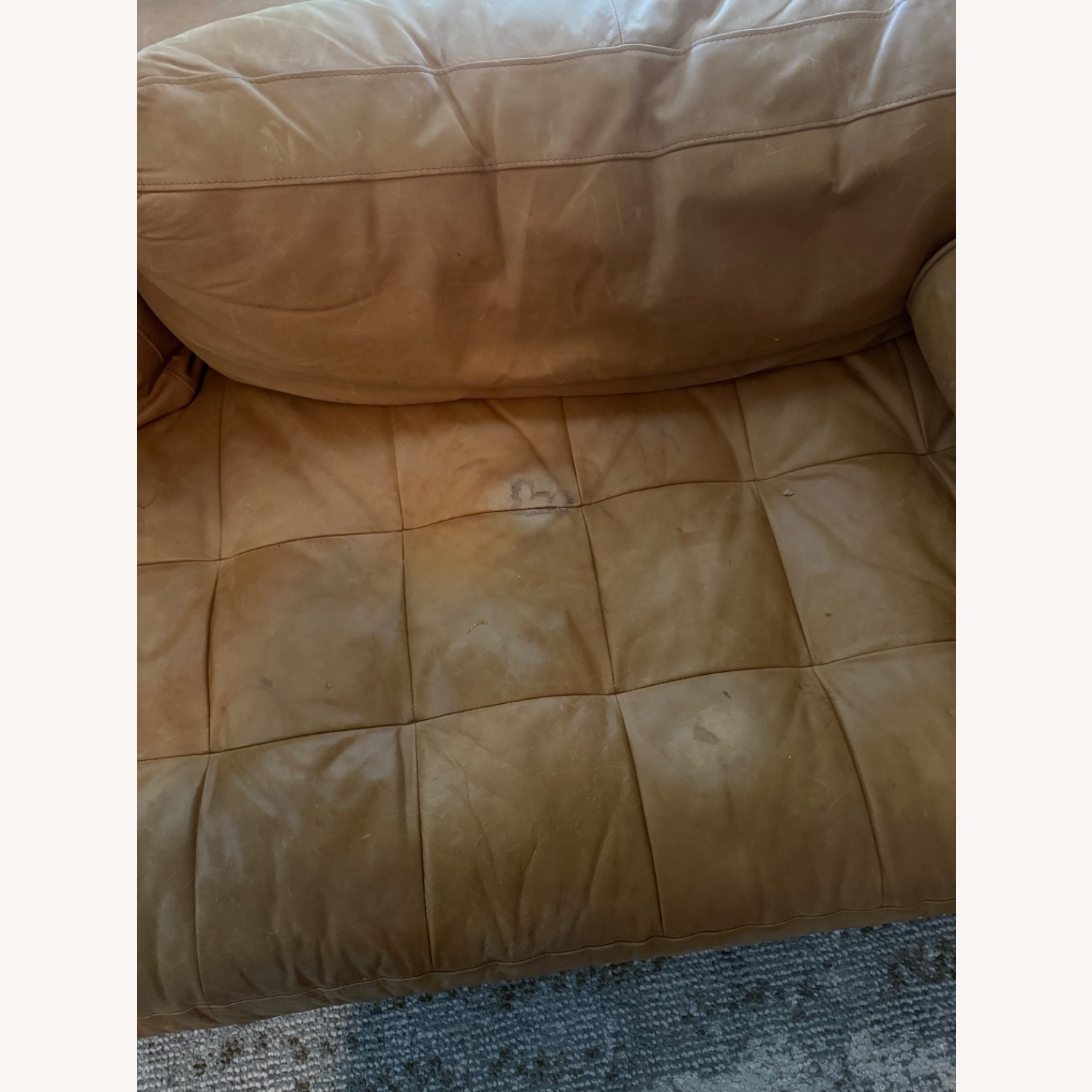 Napa 88.5 Italian Leather Sofa - image-3