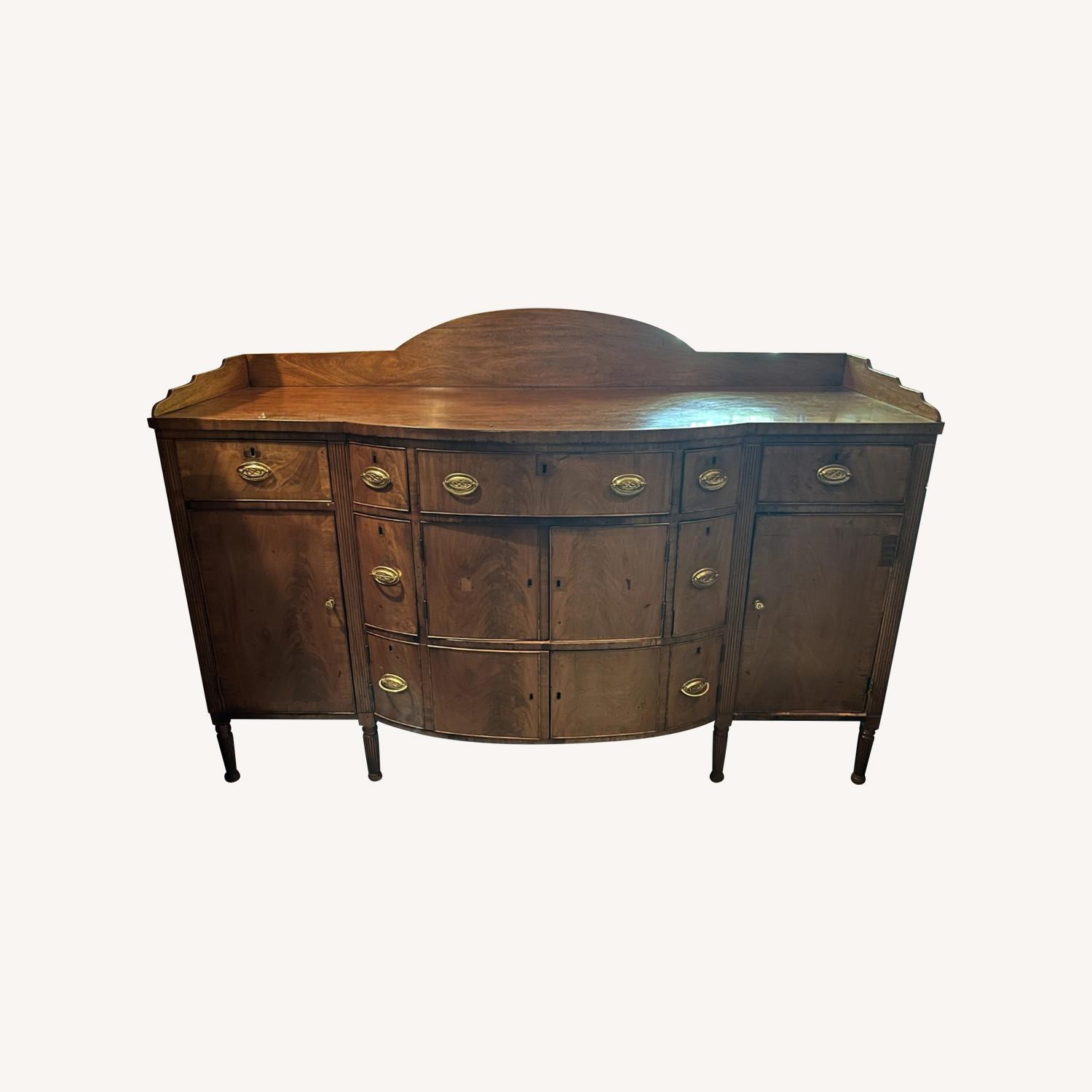 Federal Style Mahogany Sideboard - image-0