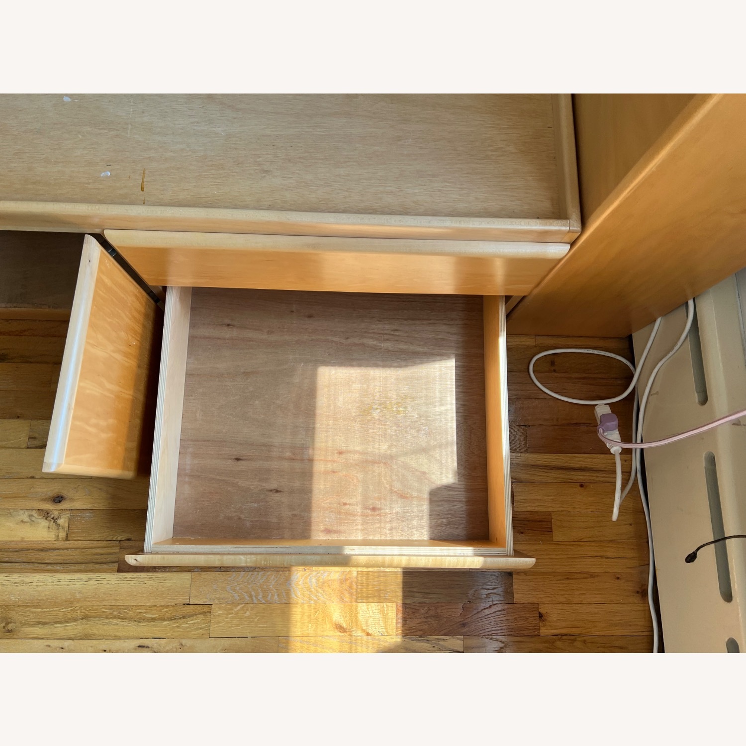 Solid Wood Twin Bed Frame With Drawers - image-5