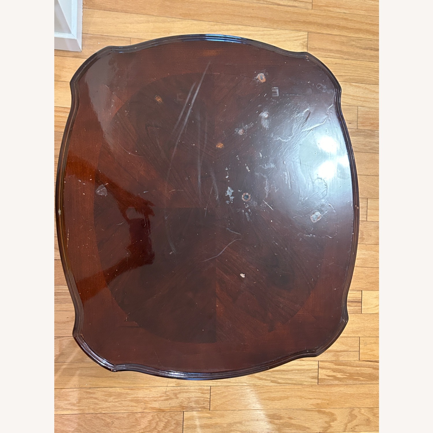 Dark Brown Coffee Table - image-4