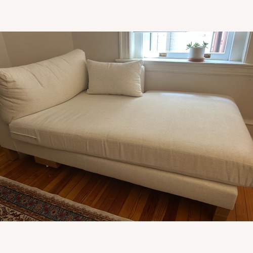 Used Crate & Barrel "Pacific" Chaise / Day Bed for sale on AptDeco