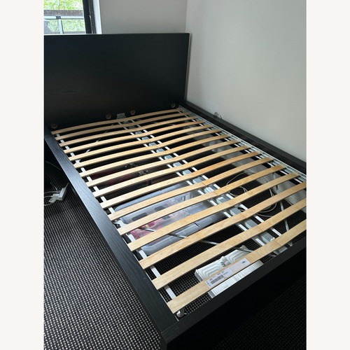 Used IKEA Malm Black Full Bed for sale on AptDeco
