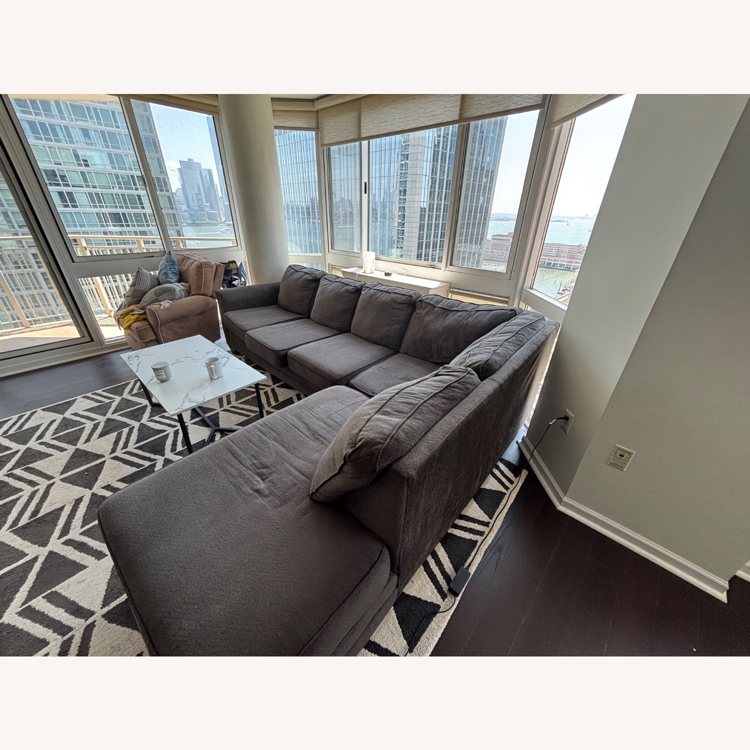 Dark Gray Sectional - image-2