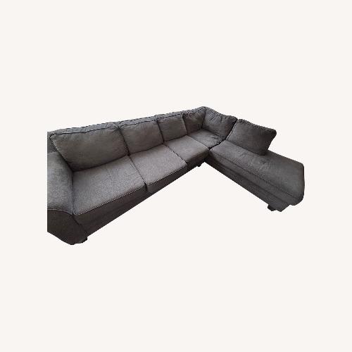 Used Dark Gray Sectional for sale on AptDeco
