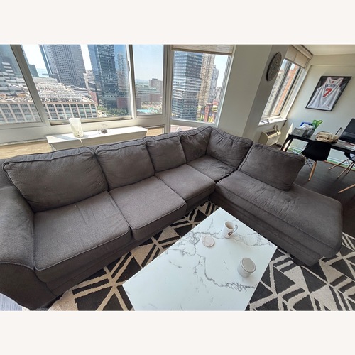 Used Dark Gray Sectional for sale on AptDeco