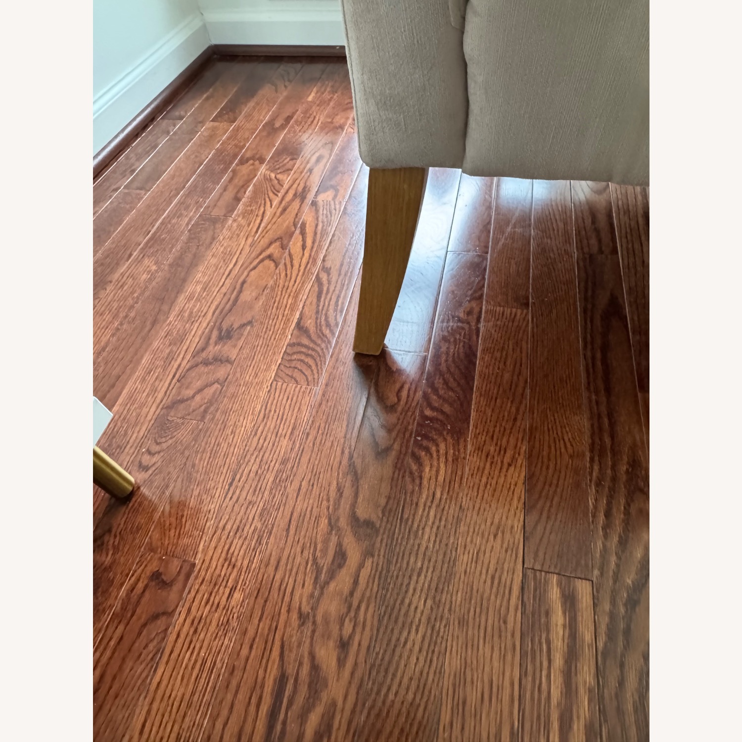 West Elm Elton Dusty Blush Settee - image-5