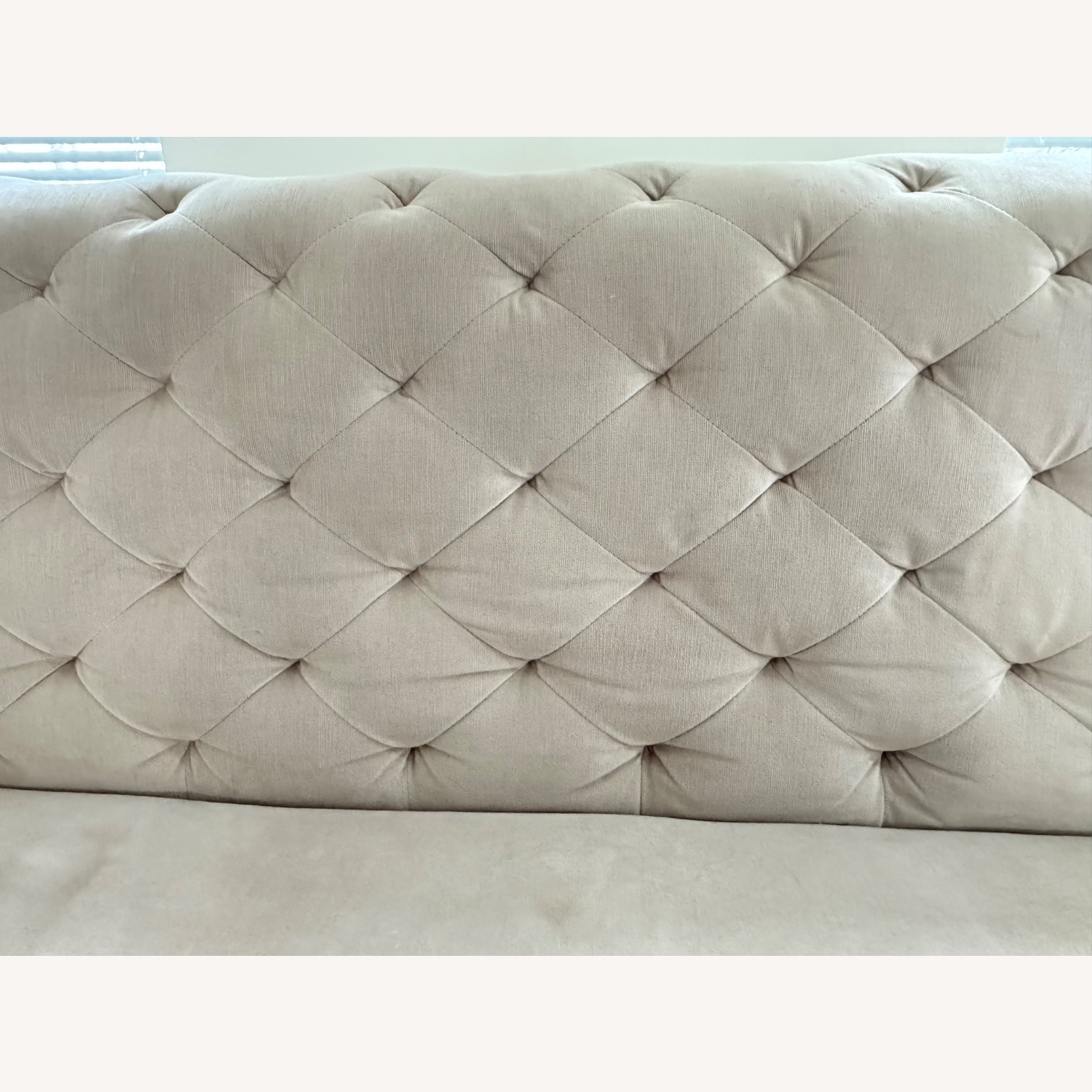 West Elm Elton Dusty Blush Settee - image-4