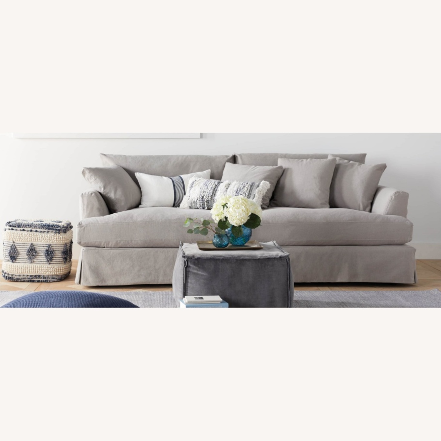 Arhaus Slip Cover Sofa  - image-4