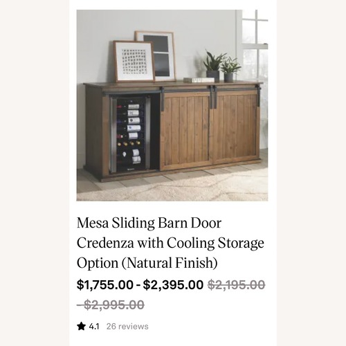 Used Bar Credenza for sale on AptDeco