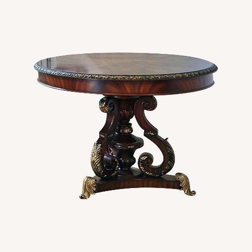 Used Maitland-Smith Parquetry Mahogany Table for sale on AptDeco