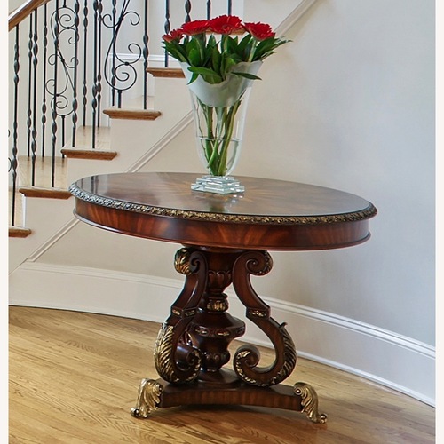 Used Maitland-Smith Parquetry Mahogany Table for sale on AptDeco