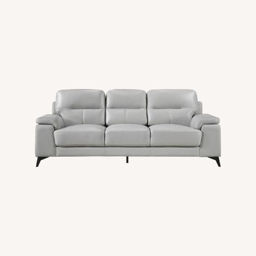 Used Mischa Sofa in Silver Gray  for sale on AptDeco