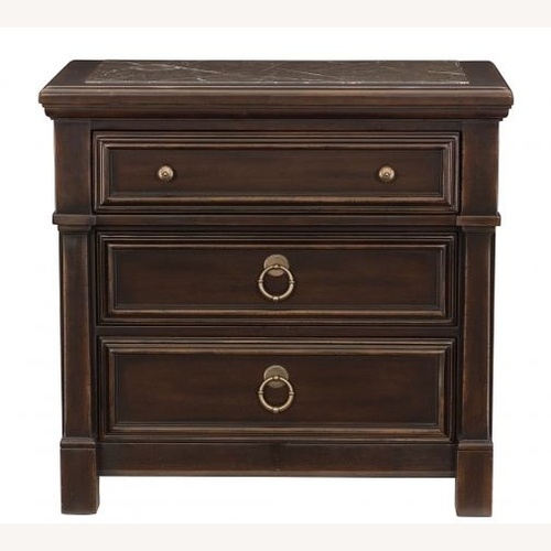 Used Bernhardt Pacific 3 Drawer Nightstand for sale on AptDeco