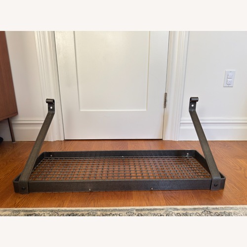 Used Enclume Wall-Mounted Steel Pot Rack for sale on AptDeco