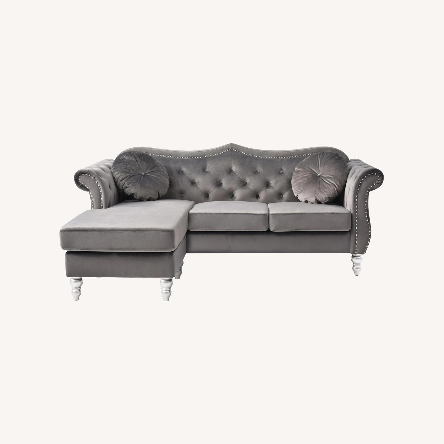 Raymour & Flanigan Hollywood Sectional Sofa - image-0