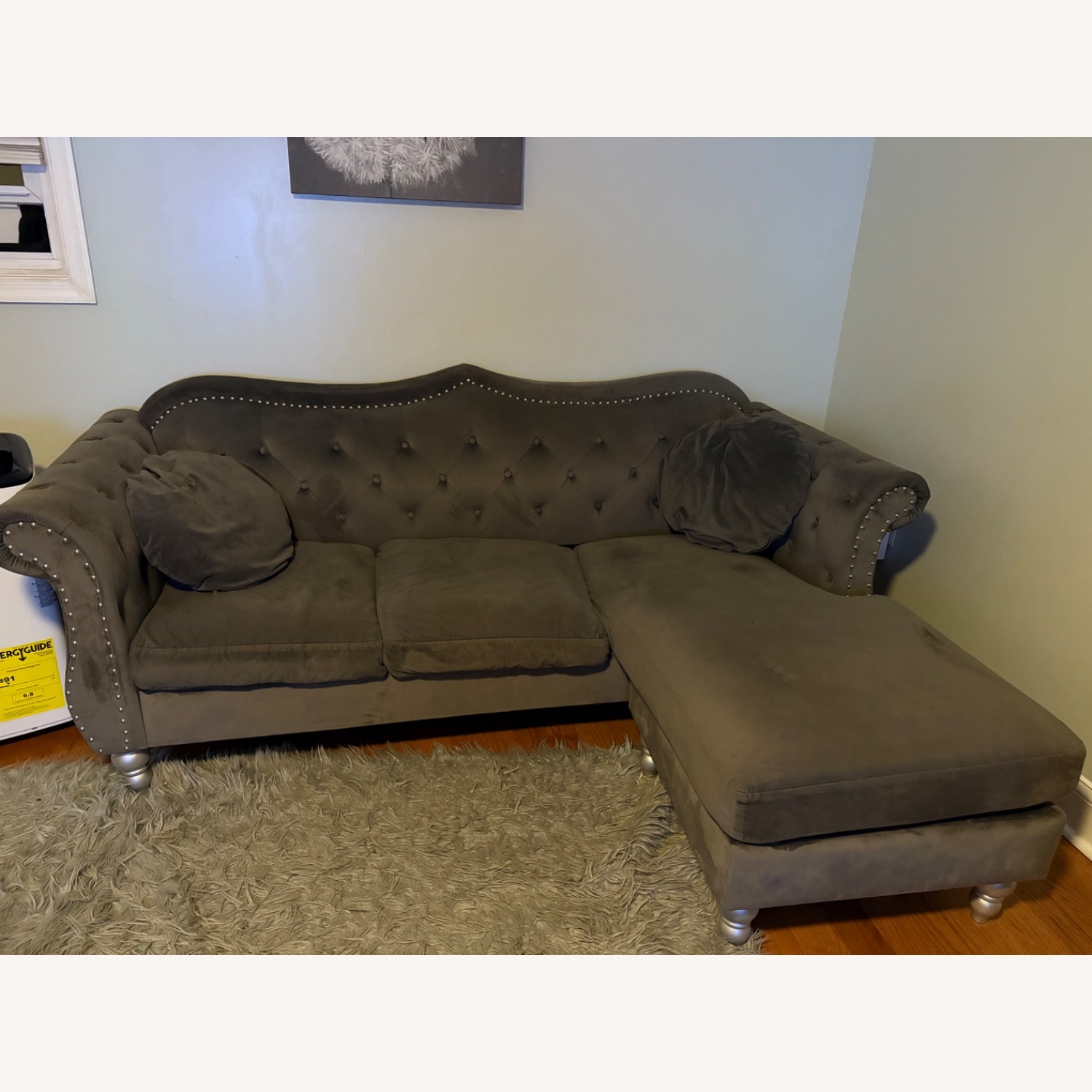 Raymour & Flanigan Hollywood Sectional Sofa - image-1