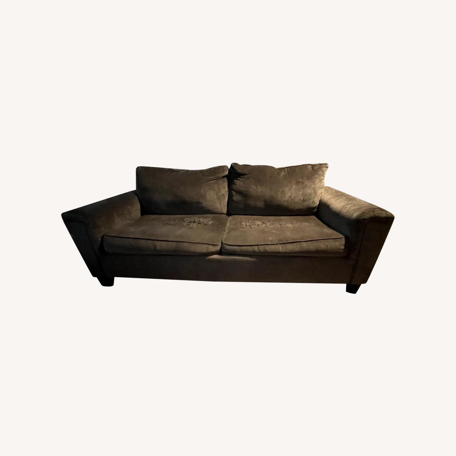 Dark Gray Sleeper Sofa - image-0