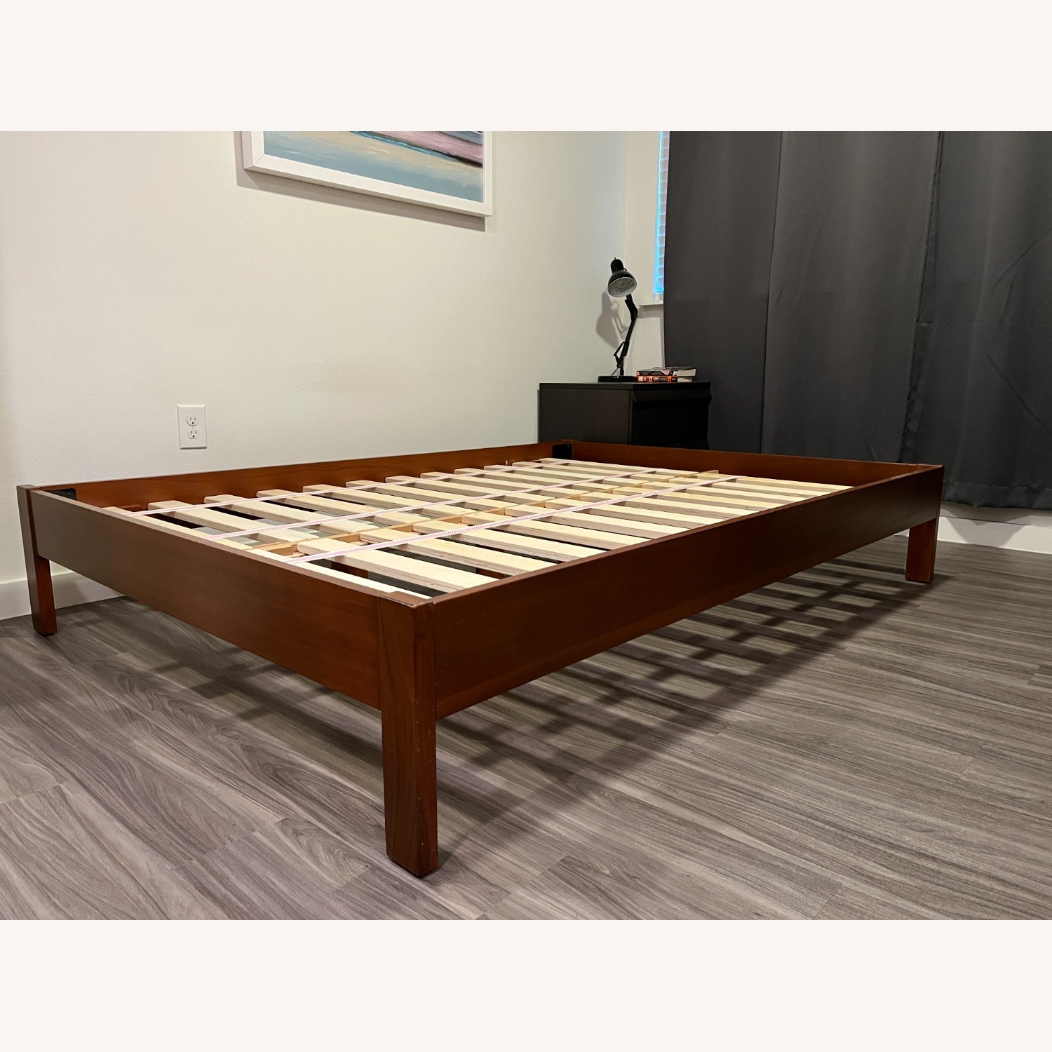 West Elm Simple Bed Frame - Acorn - image-1