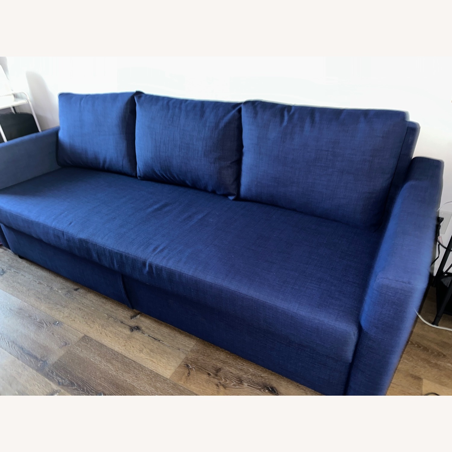 IKEA FRIHETEN Blue Sofa Bed