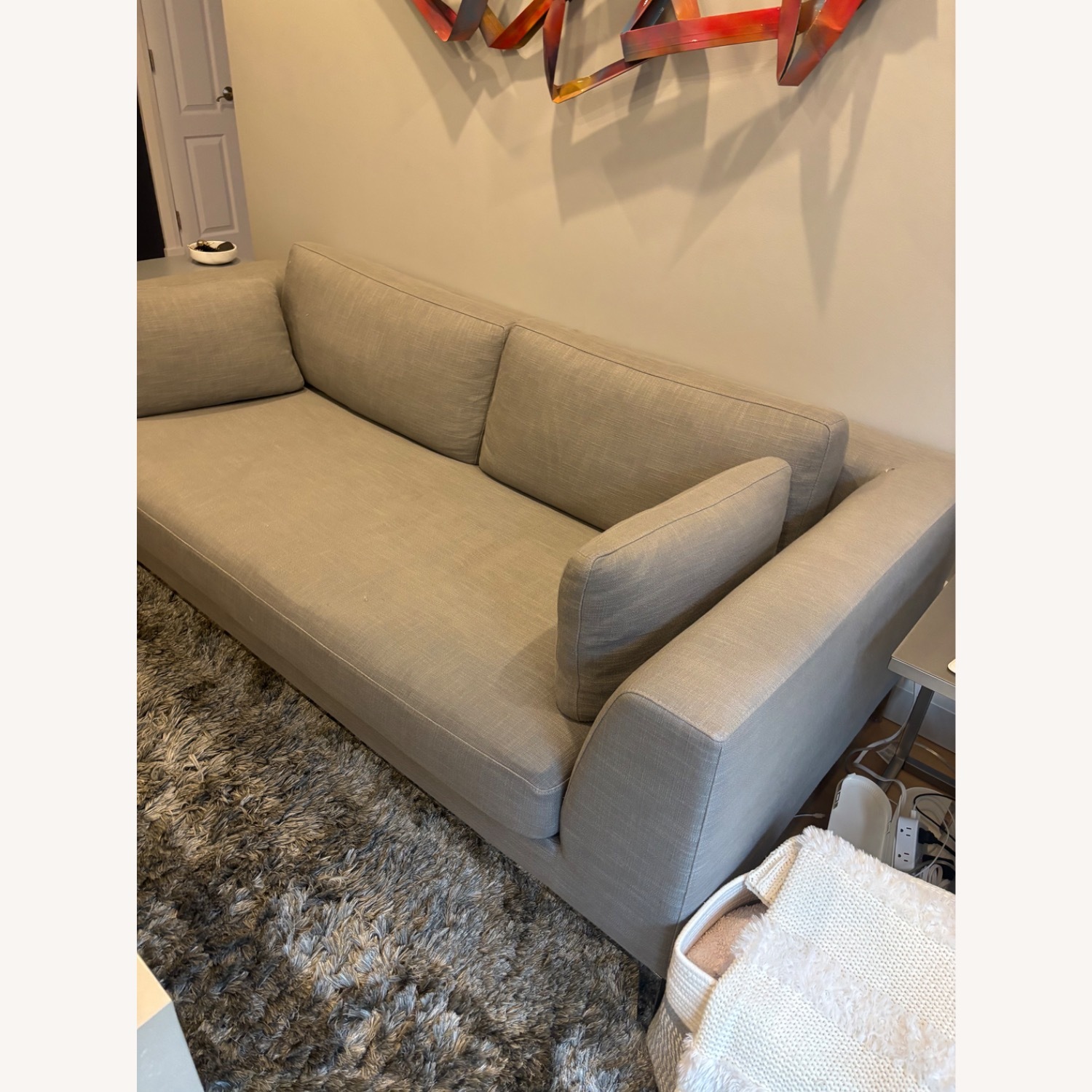 Restoration Hardware Italian Shelter Sofa - image-2