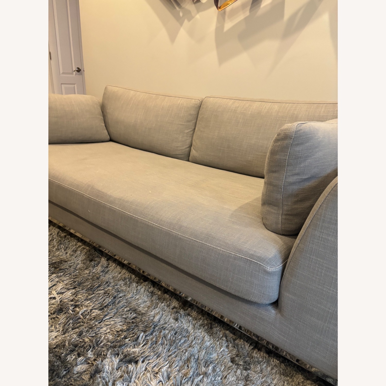 Restoration Hardware Italian Shelter Sofa - image-3
