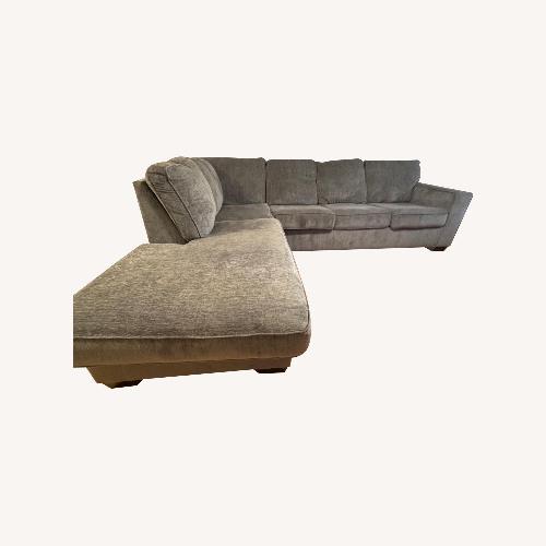 Used Ashley Furniture Altari Gray Sleeper Sectional Sofa for sale on AptDeco