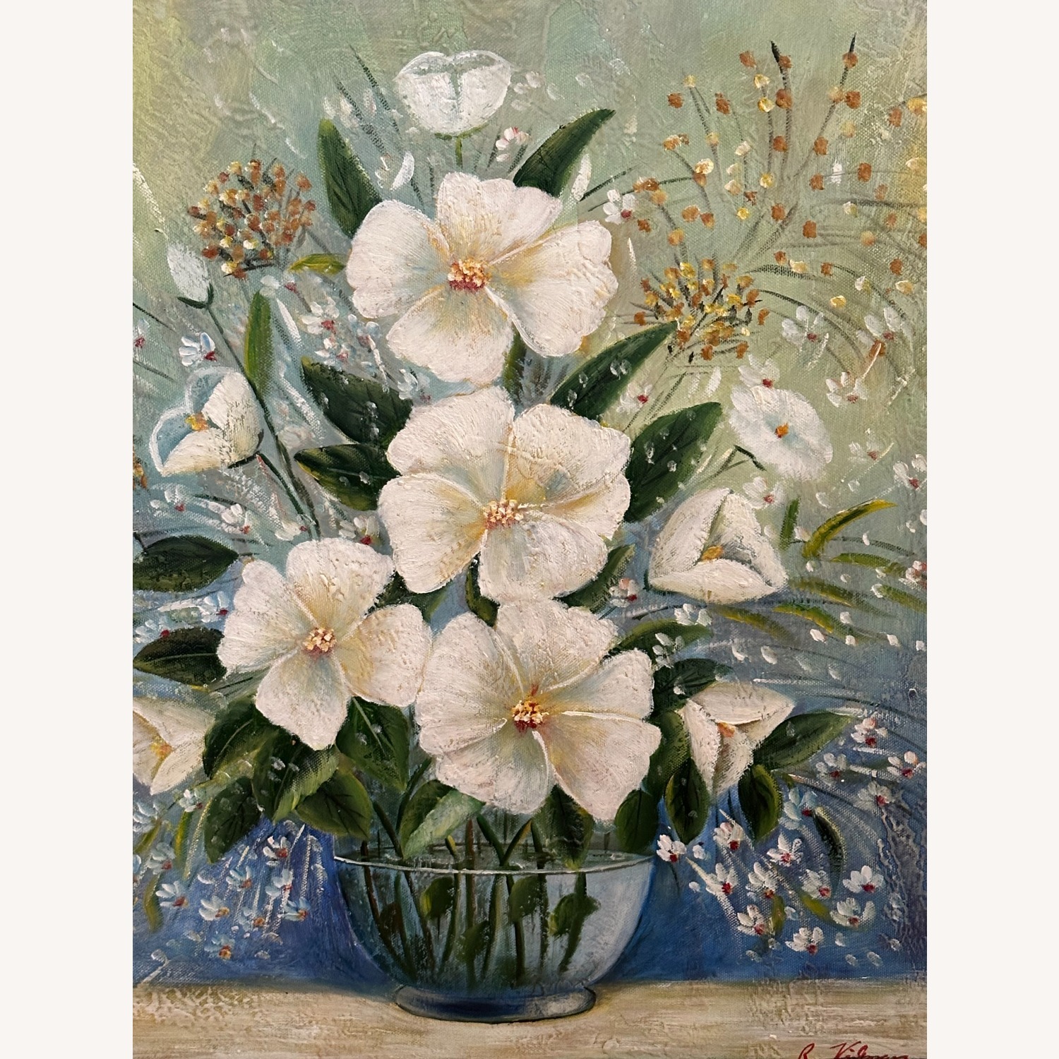 Flowers on Canvas - image-1