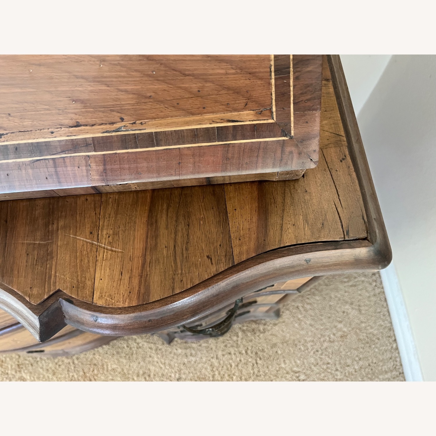 Antique Baroque Secretaire, Secretary Desk  - image-6