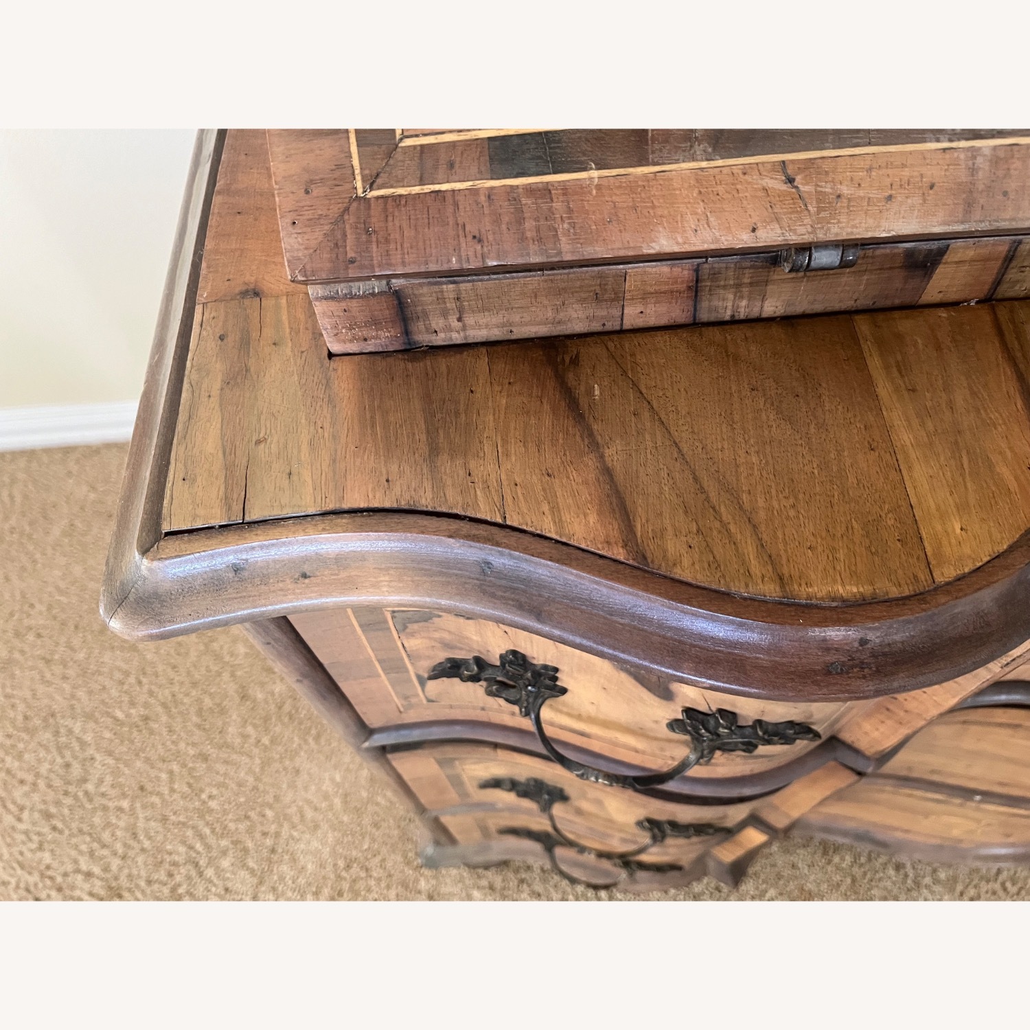 Antique Baroque Secretaire, Secretary Desk  - image-7