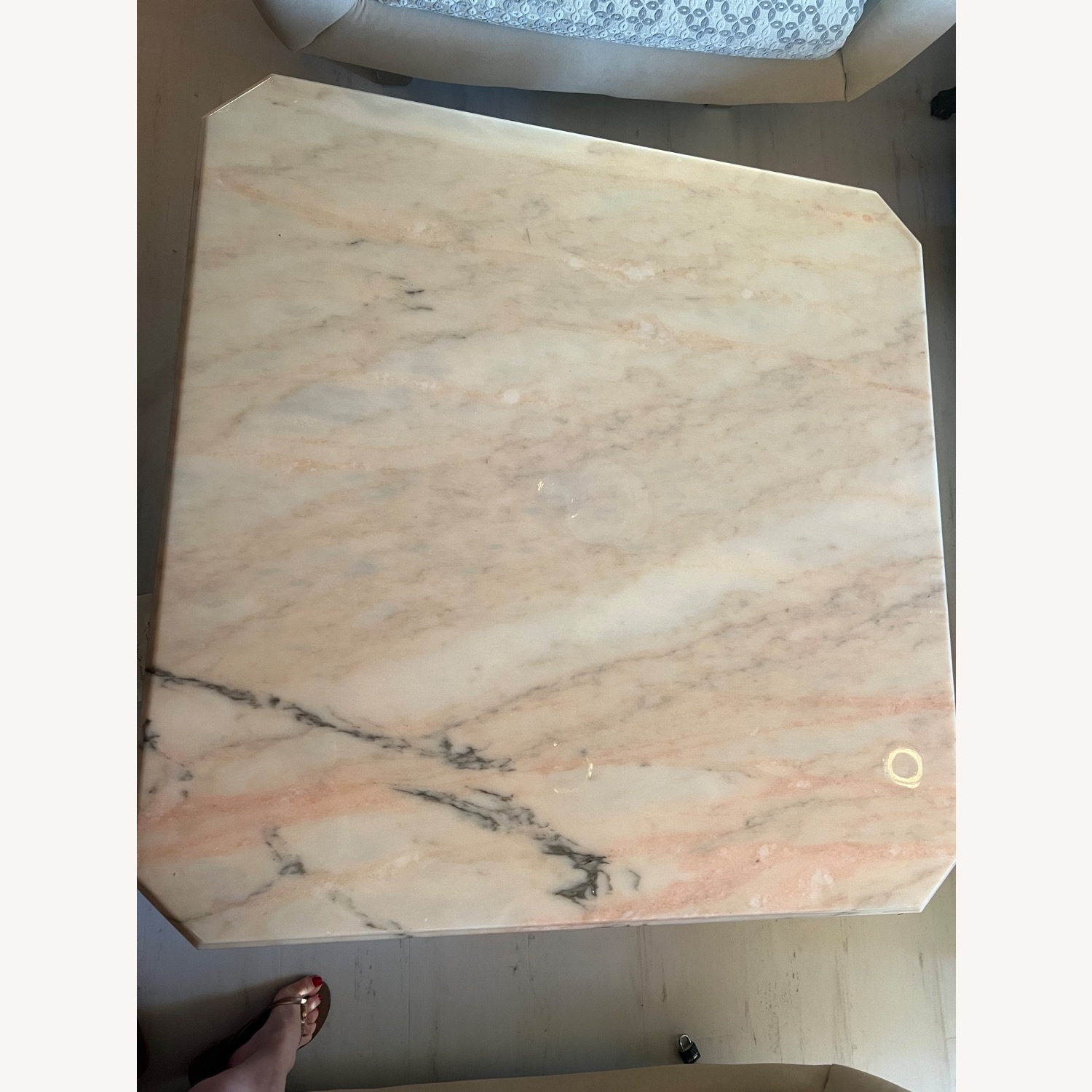 Vintage Marble Coffee Table - image-3