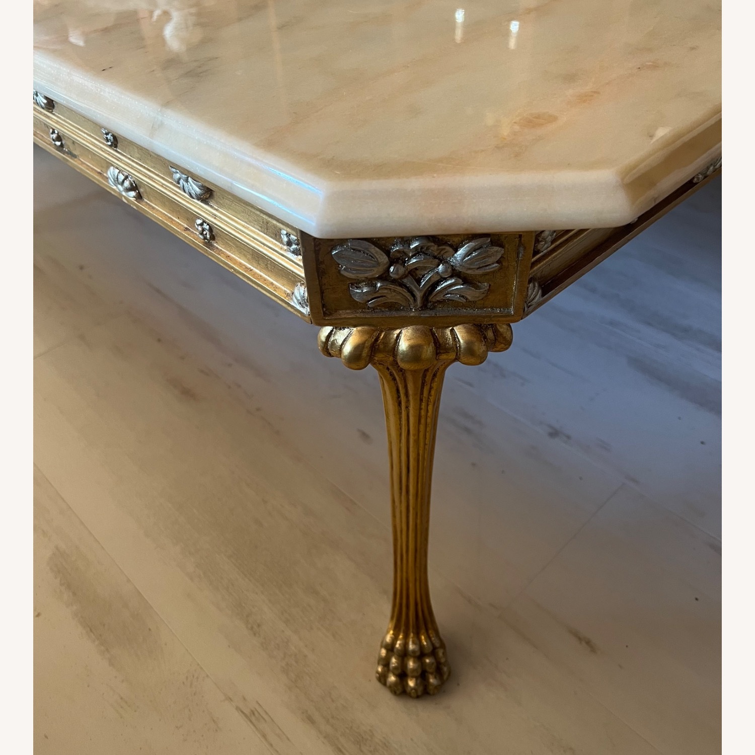 Vintage Marble Coffee Table - image-4