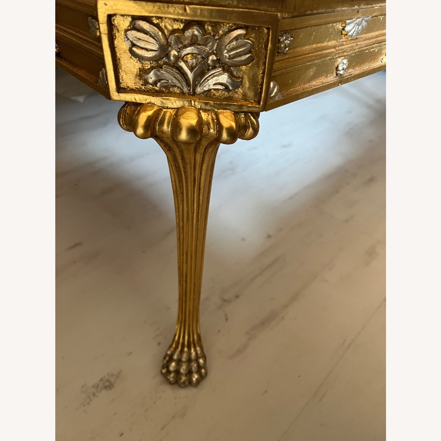 Vintage Marble Coffee Table - image-9